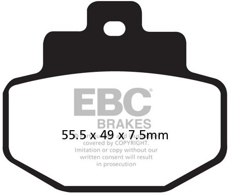 EBC Brzdové doštičky SFA321HH