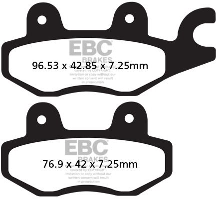 EBC Brzdové doštičky SFA635