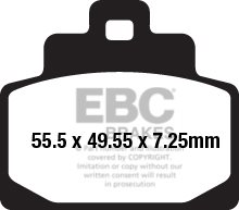 EBC Brzdové doštičky SFA681