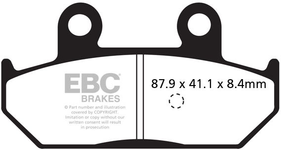 EBC Brzdové doštičky SFA412
