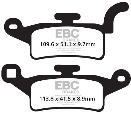 EBC Brzdové doštičky SFA492
