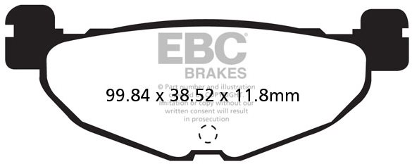 EBC Brzdové doštičky SFA408