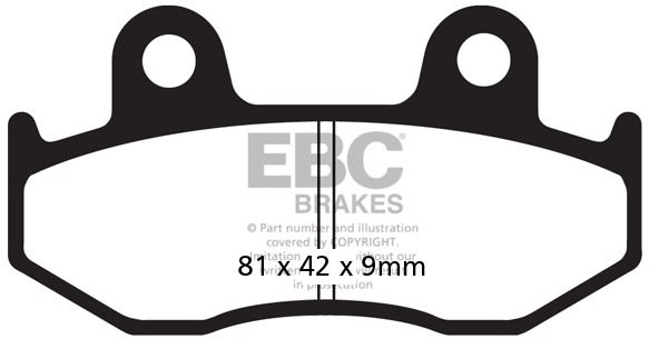 EBC Brzdové doštičky SFAC323