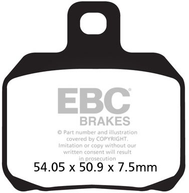 EBC Brzdové doštičky SFAC266