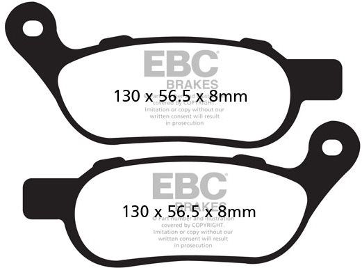 EBC Brzdové doštičky FA458HH