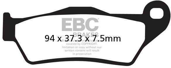 EBC Brzdové doštičky FA181HH