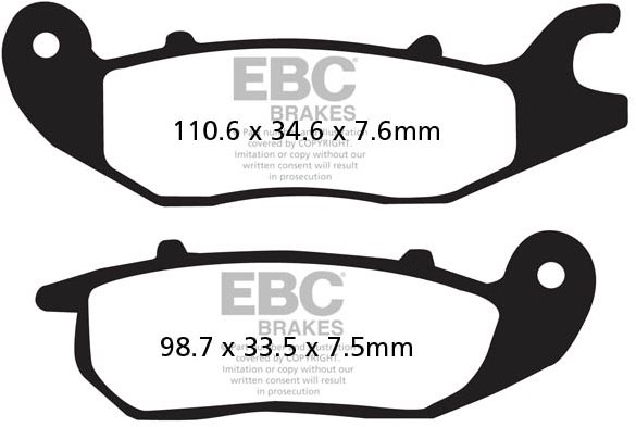 EBC Brzdové doštičky FA375HH