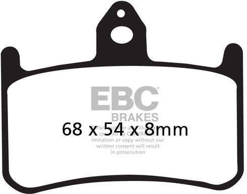 EBC Brzdové doštičky FA187HH