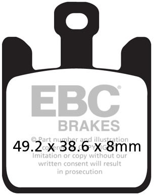EBC Brzdové doštičky FA369/4HH