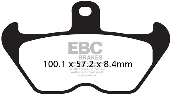 EBC Brzdové doštičky FA407HH