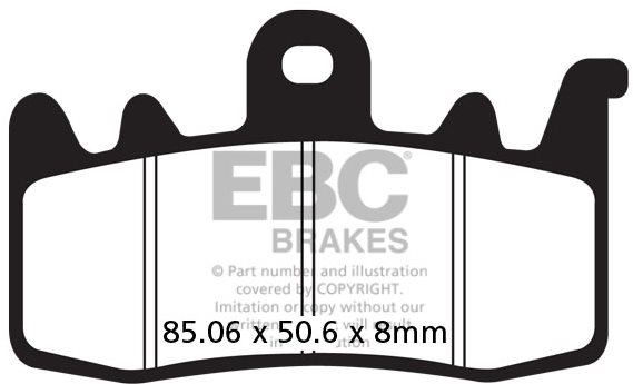 EBC Brzdové doštičky FA630HH