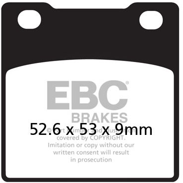 EBC Brzdové doštičky FA063HH