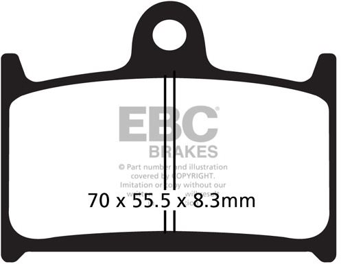 EBC Brzdové doštičky FA236HH