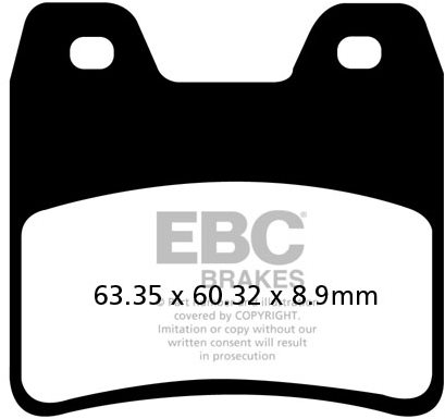 EBC Brzdové doštičky FA348HH