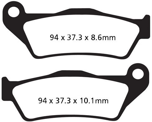 EBC Brzdové doštičky FA363HH
