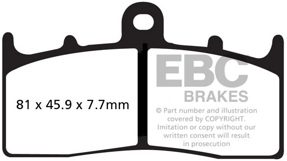 EBC Brzdové doštičky FA294HH