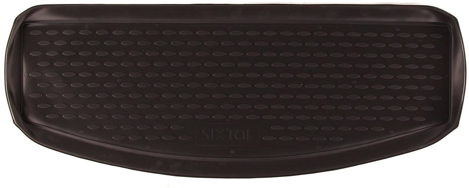 SIXTOL Vaňa do kufra gumová VOLKSWAGEN Touran (I) (II), 2003 – 2015, mv, krátky variant, 7 sedadiel