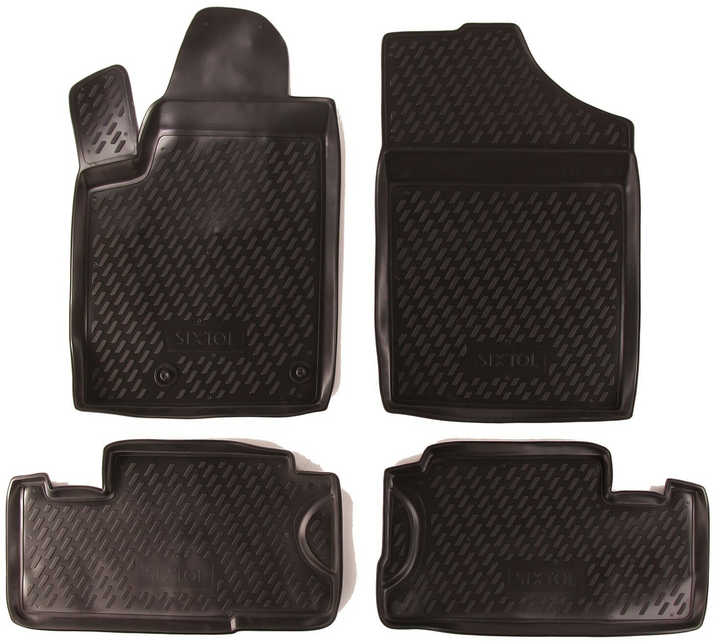 SIXTOL Gumové koberce PEUGEOT Partner 06/2008 ->