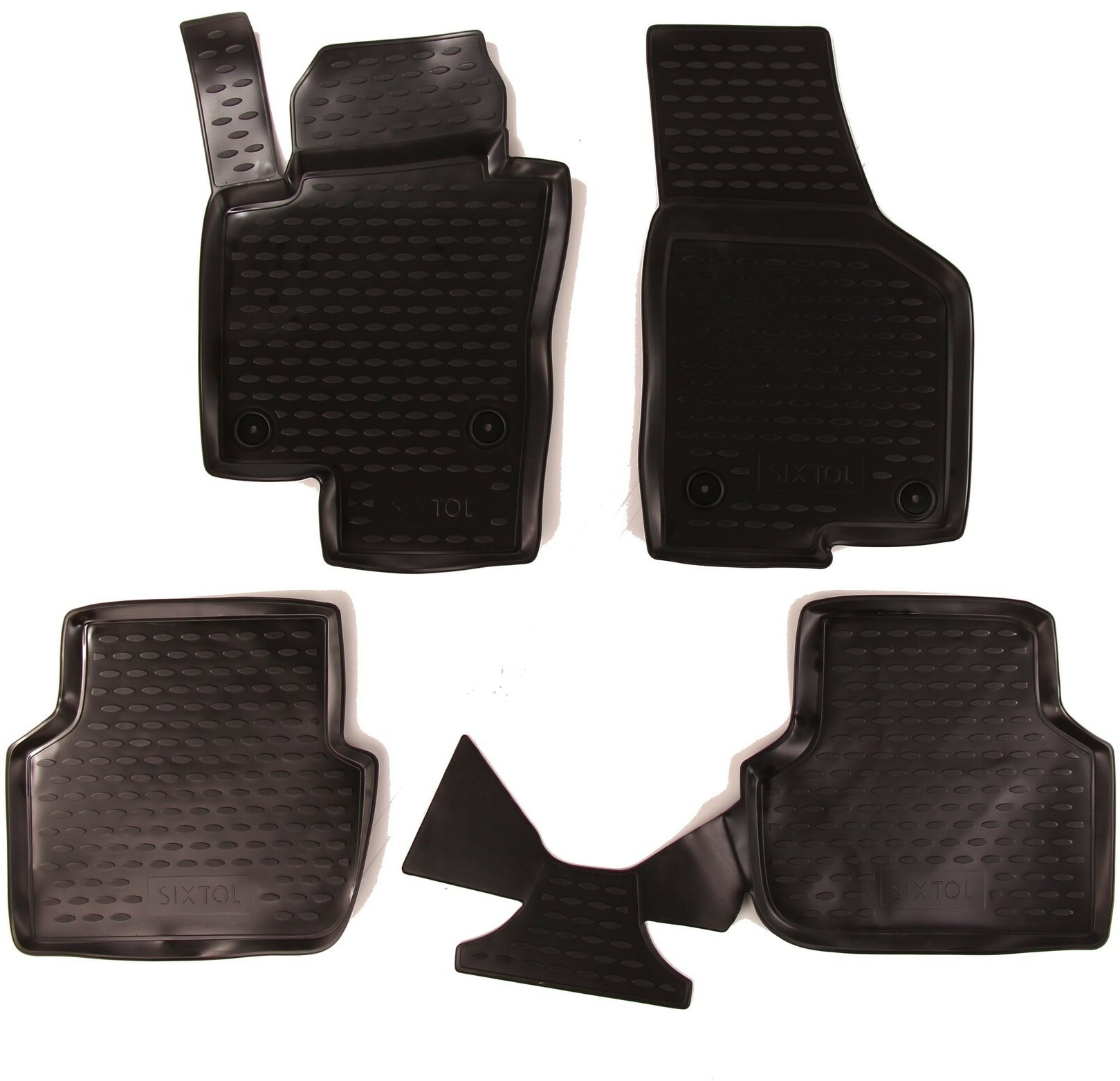 SIXTOL Gumové koberce VOLKSWAGEN Jetta, 2011 ->