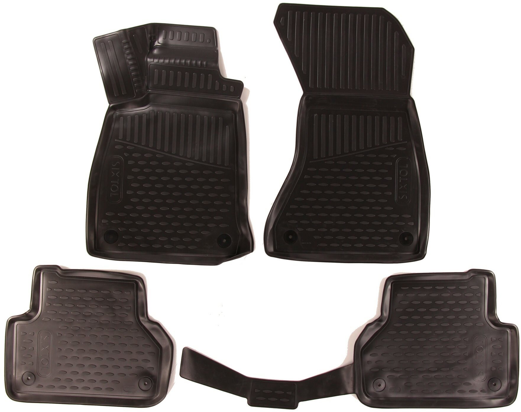 SIXTOL 3D Gumové koberce AUDI A5, 03/2016 ->, 4WD, Európa