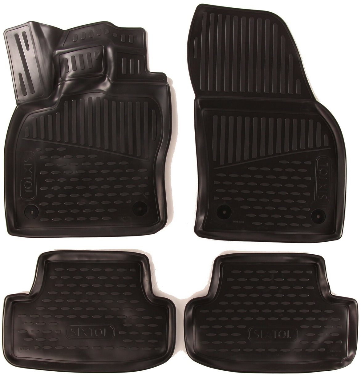 SIXTOL 3D Gumové koberce AUDI Q2, 2016 ->, Mini SUV