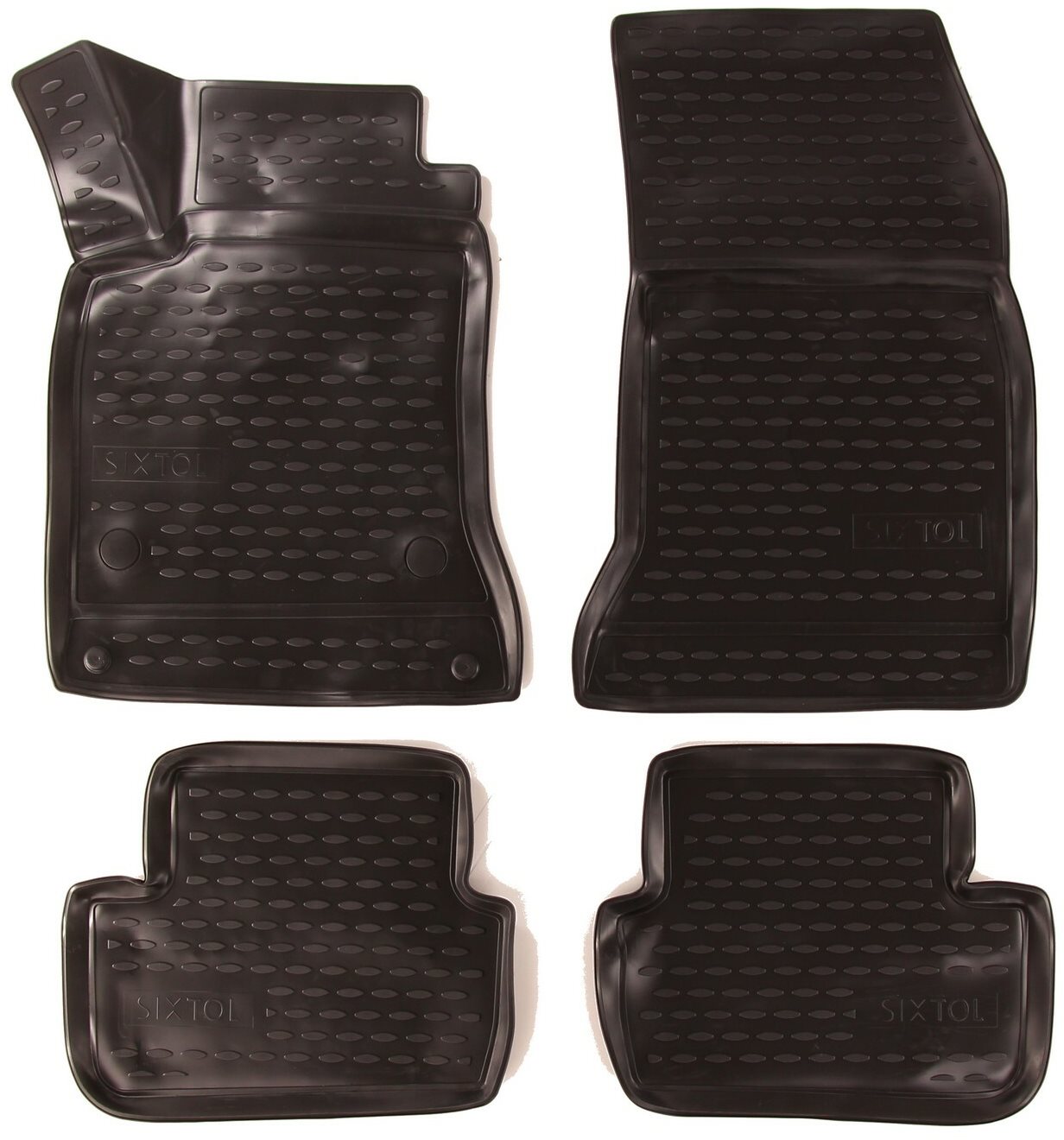 SIXTOL 3D Gumové koberce MERCEDES-BENZ A-Class, 2012 – 2018, W176, Európa