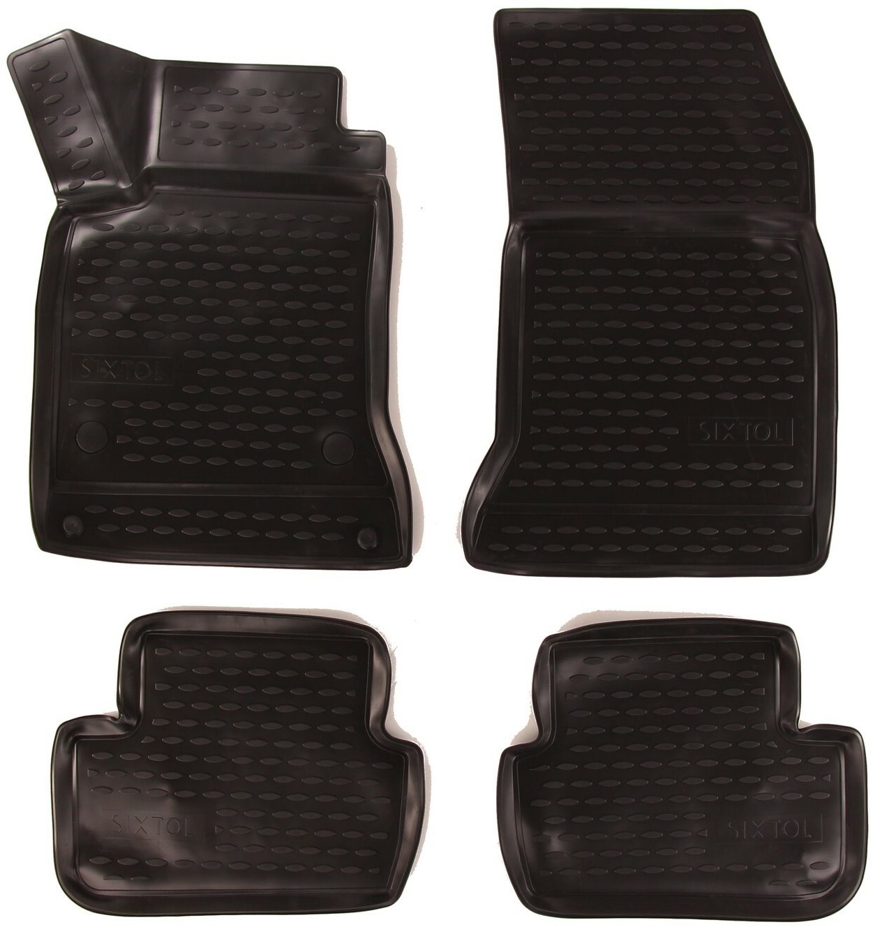 SIXTOL 3D Gumové koberce MERCEDES-BENZ CLA-Class, 2013 ->, Európa