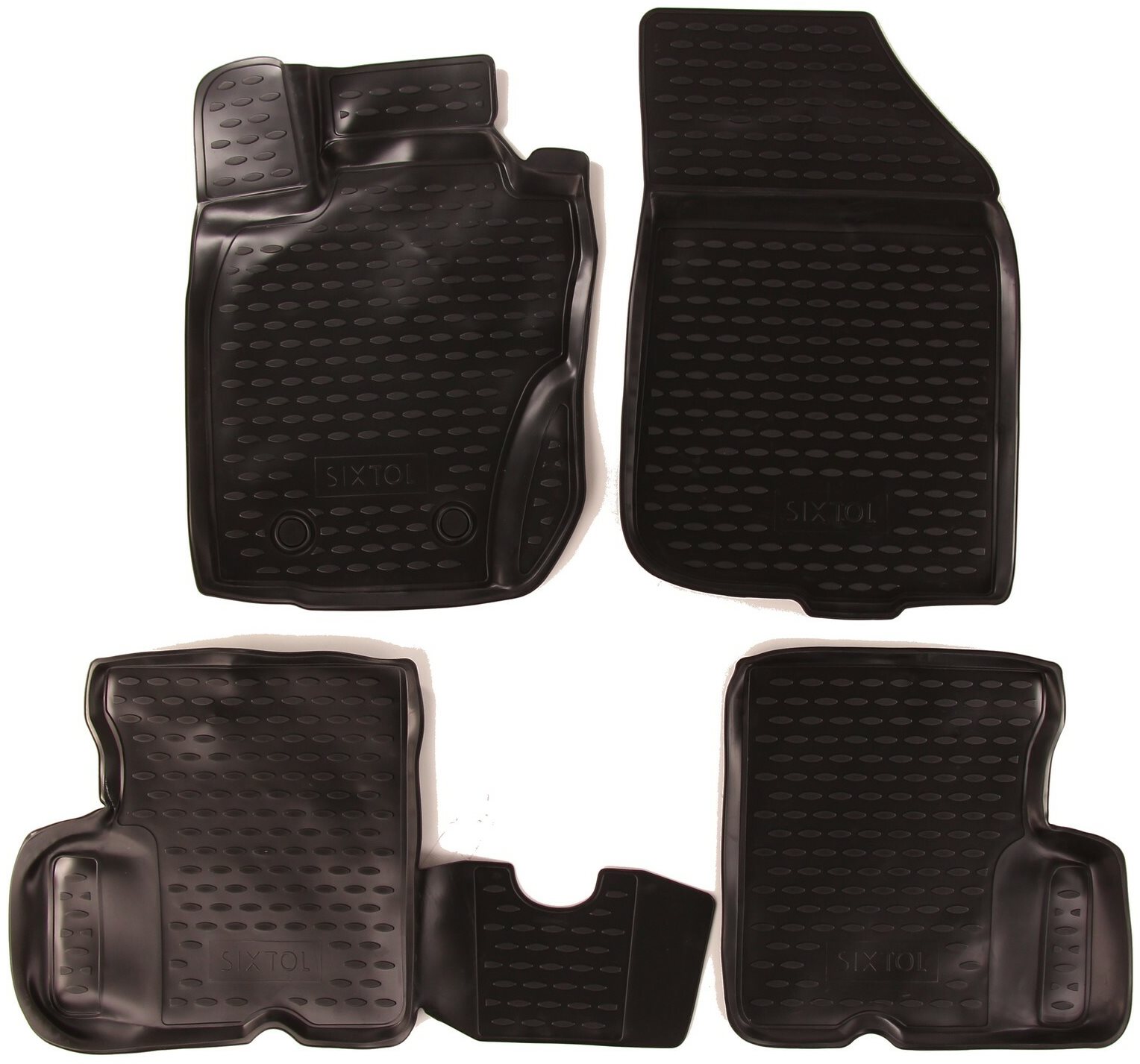 SIXTOL 3D Gumové koberce RENAULT Duster 4WD, 2011 – 2015