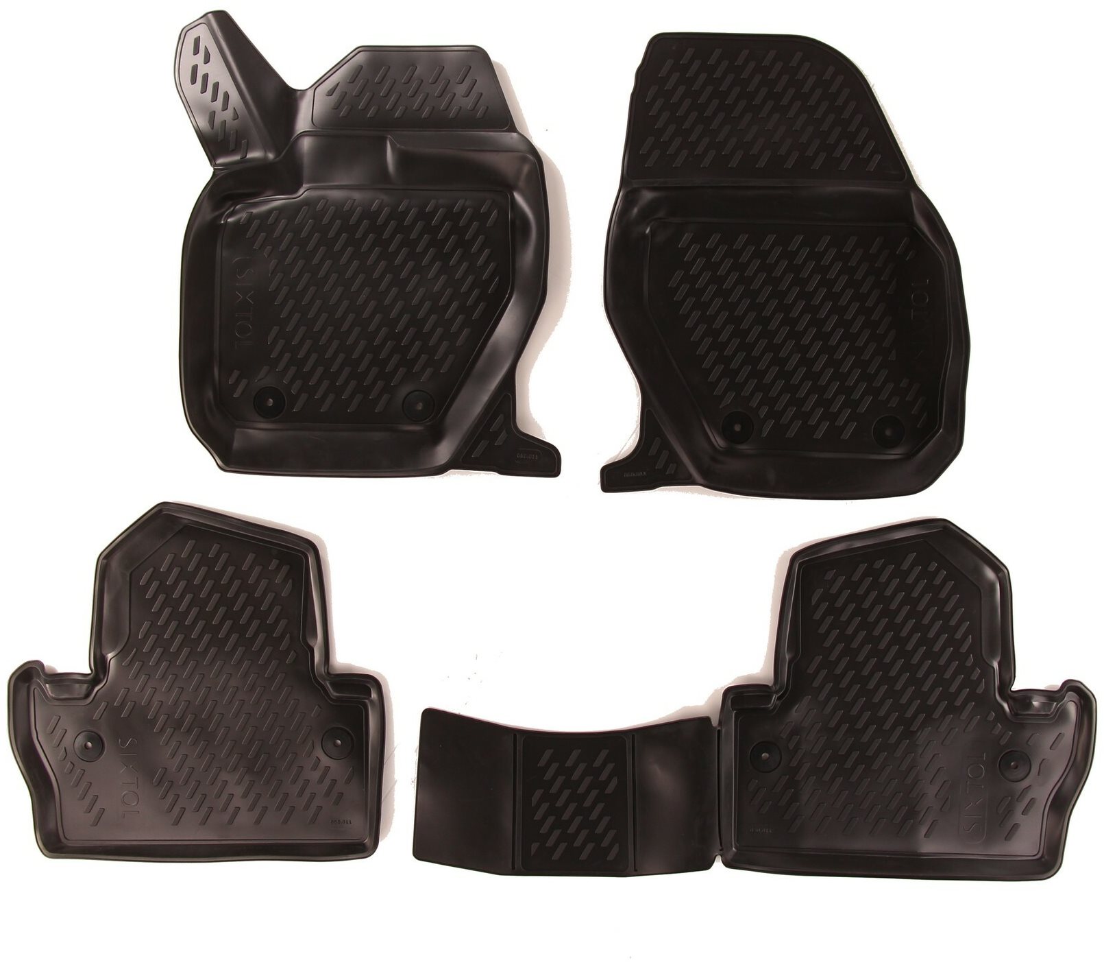 SIXTOL 3D Gumové koberce VOLVO S60, 2013 ->