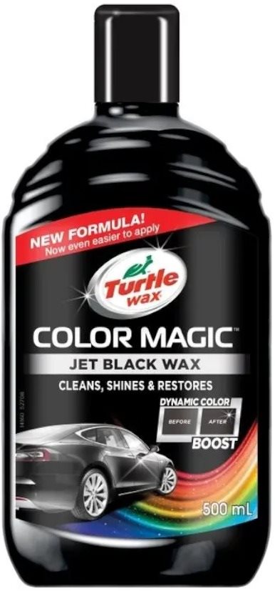 Turtle Wax Farebný vosk – čierny 500 ml