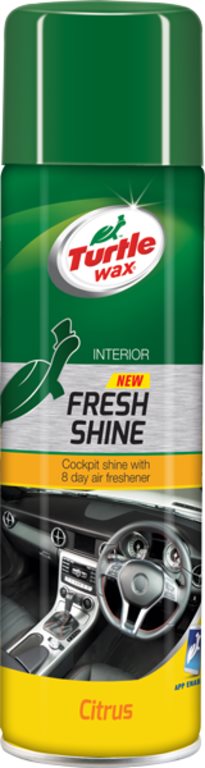 Turtle Wax GL Fresh Shine - Lesk na palubnú dosku - citrón, 500 ml