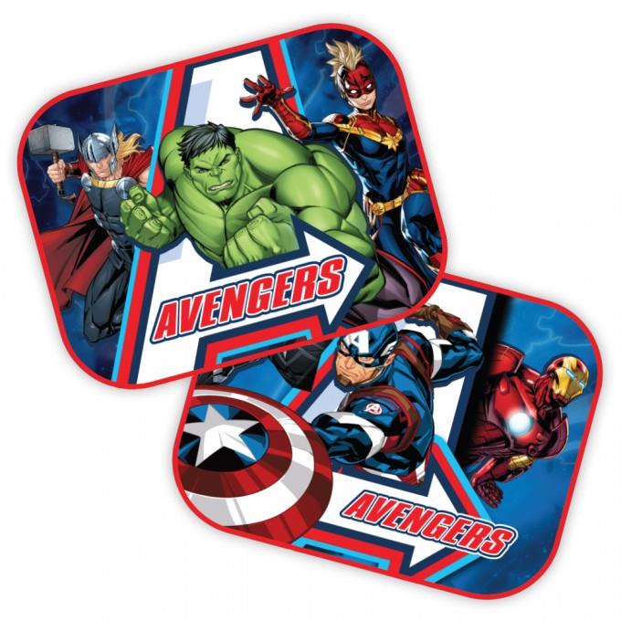 COMPASS Clona slnečná na bočné okno AVENGERS 2 ks