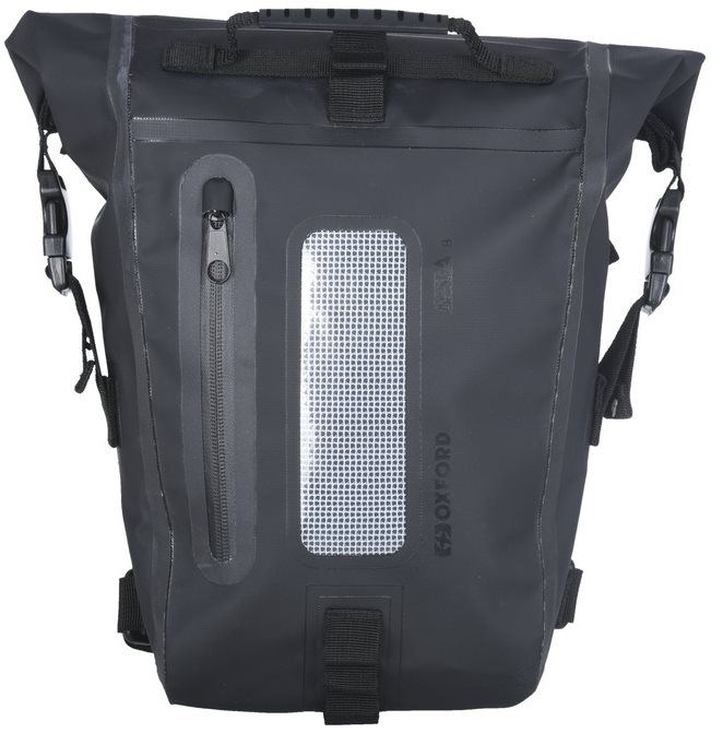 OXFORD Brašna na sedlo spolujazdca Aqua T8 Tail bag (čierny, objem 8 l)