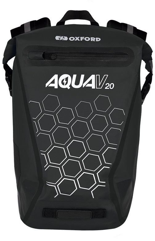 OXFORD Vodotesný batoh AQUA V20 (čierny, objem 20 l)