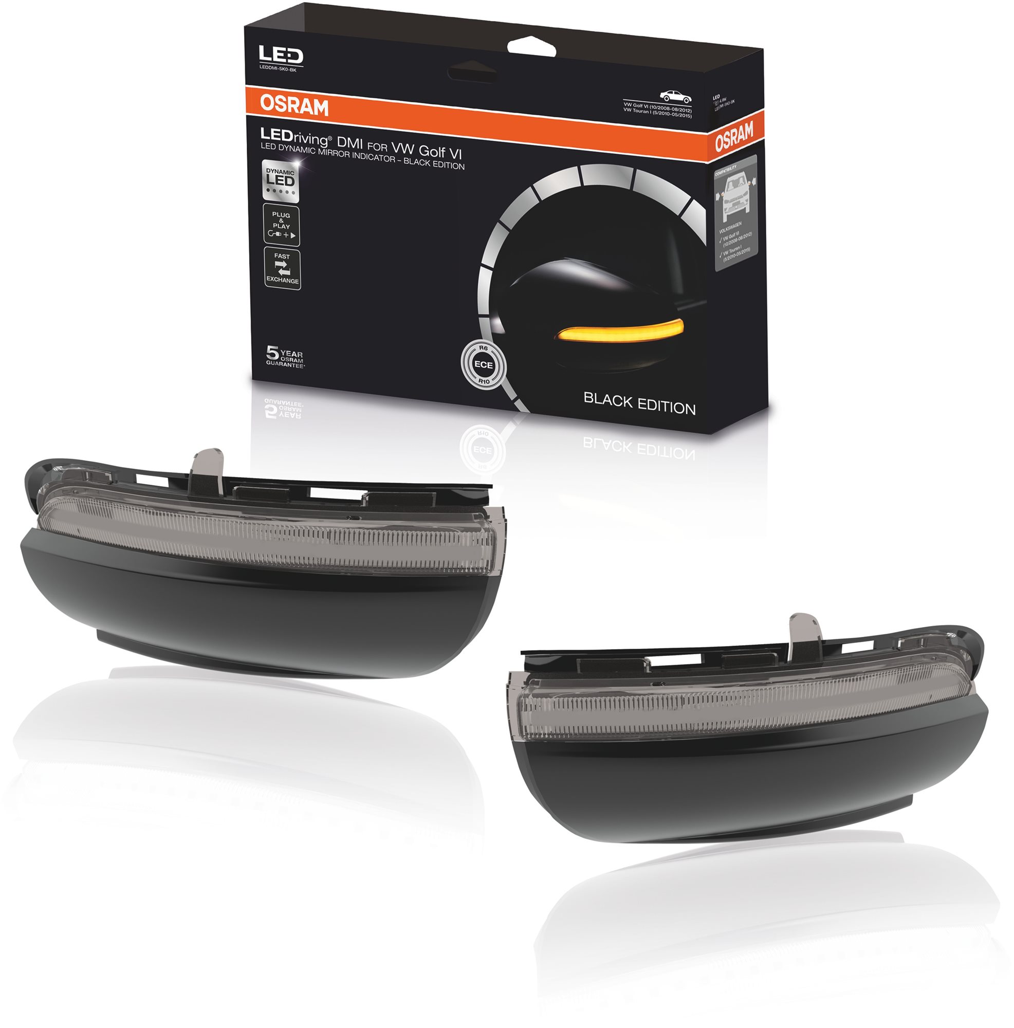 OSRAM LEDriving Dynamic Mirror White VW Golf VI, Touran I