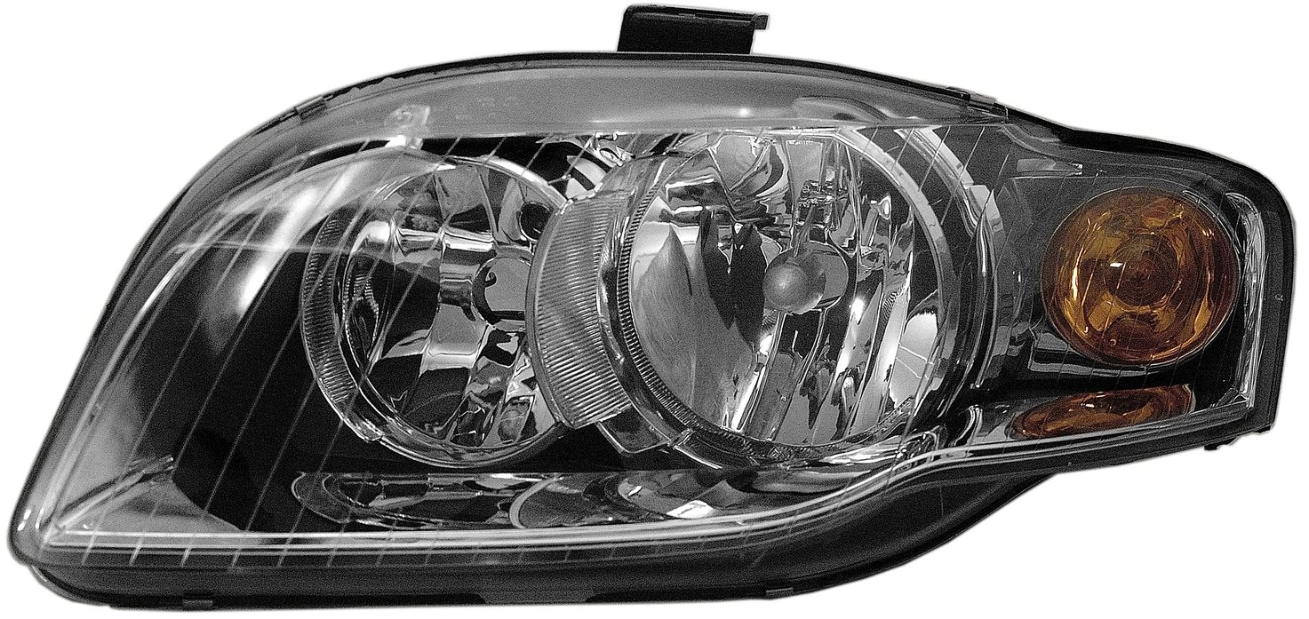 ACI AUDI A4 04 -10/06 predné svetlo H7+H7 s oranžovou blikačkou (el. ovládané + motorček) L