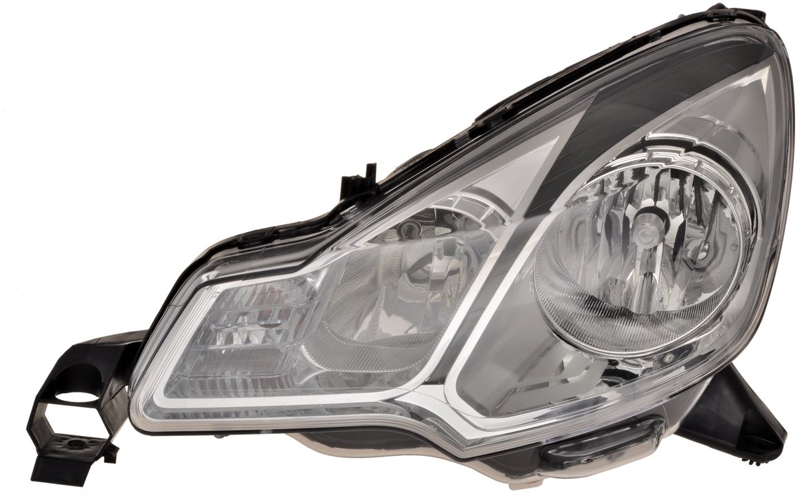 ACI CITROEN C3 09- predné svetlo H7 + H1 (el. ovládané + motorček) L