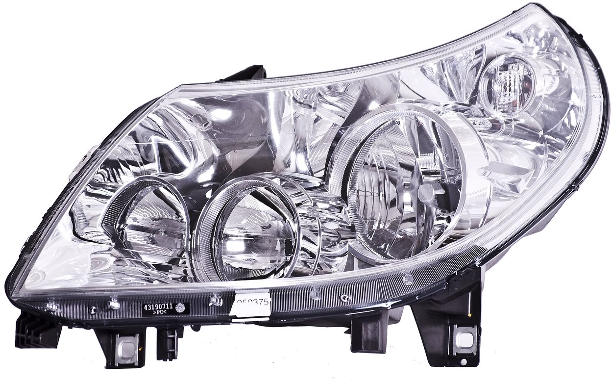 ACI FIAT DUCATO 06- -12/10 predné svetlo H7 + H1 (el. ovládané + motorček) L