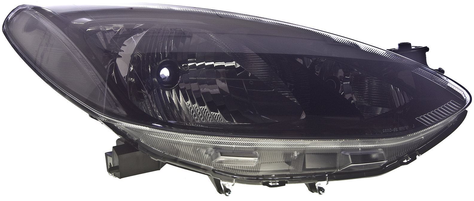 ACI MAZDA 2 07- predné svetlo H4 (el. ovládané + motorček) P