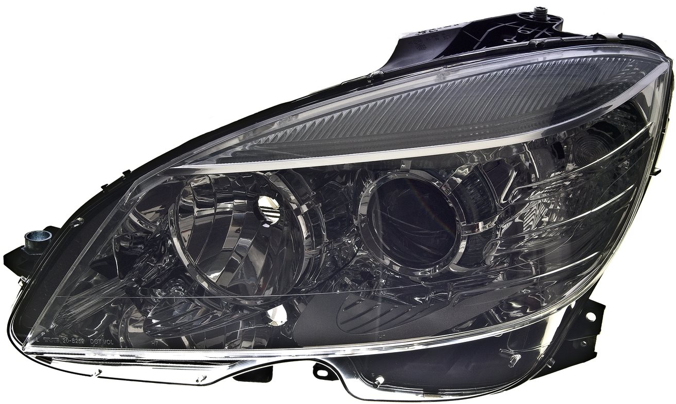 ACI MERCEDES-BENZ W204 "C" 07- 10/07- predné svetlo H7+H7 (el. ovládané + motorček) L