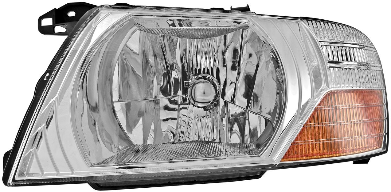 ACI MITSUBISHI PAJERO 00- 03 - predné svetlo H4, chrómové pozadie (el. ovládané) L