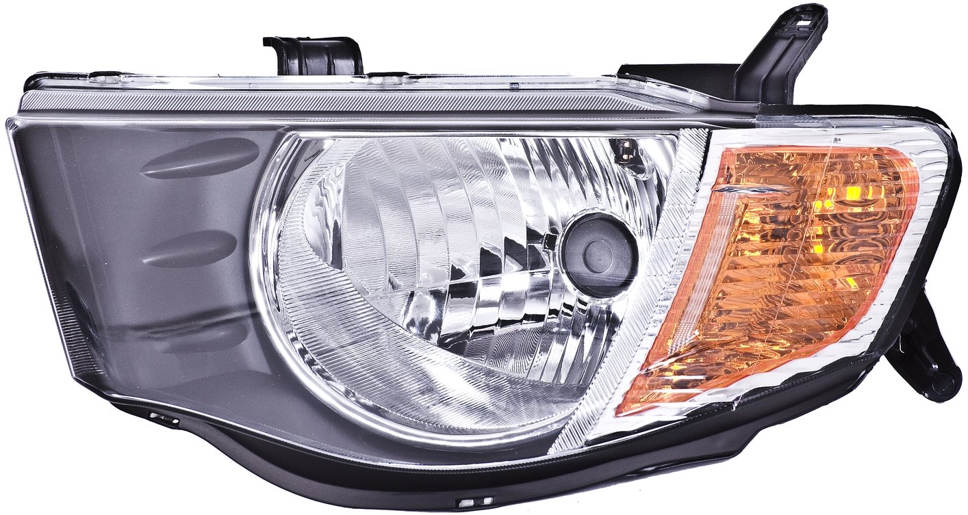 ACI MITSUBISHI L200 06 - predné svetlo H4 (el. ovládané) s oranžovou blikačkou (pre model Double cab)