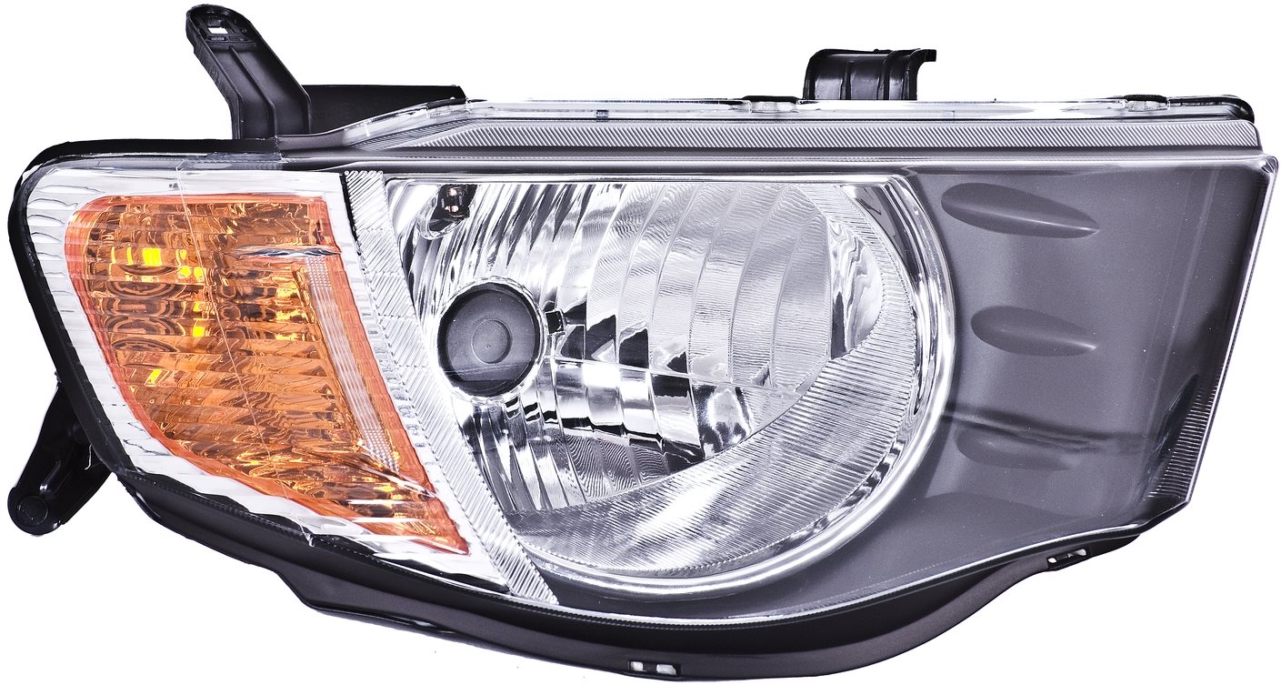 ACI MITSUBISHI L200 06 - predné svetlo H4 (el. ovládané) s oranžovou blikačkou P