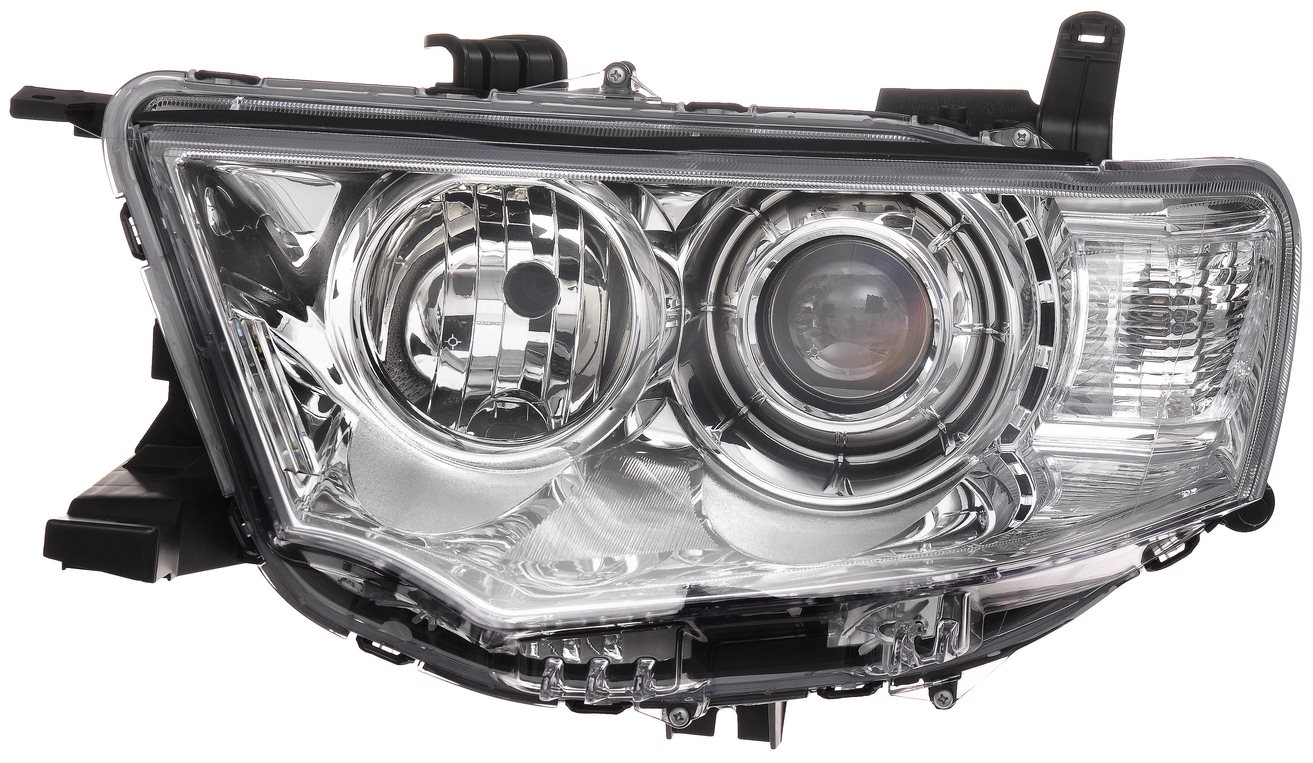 ACI MITSUBISHI L200 06- 10 - predné svetlo H11+HB3 (man. i el. ovládané) L