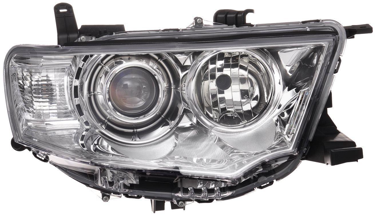 ACI MITSUBISHI L200 06- 10 - predné svetlo H11+HB3 (man. i el. ovládané) P