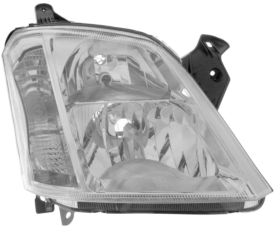ACI OPEL MERIVA 03 - predné svetlo H7+H1 (man. i el. ovládané) P