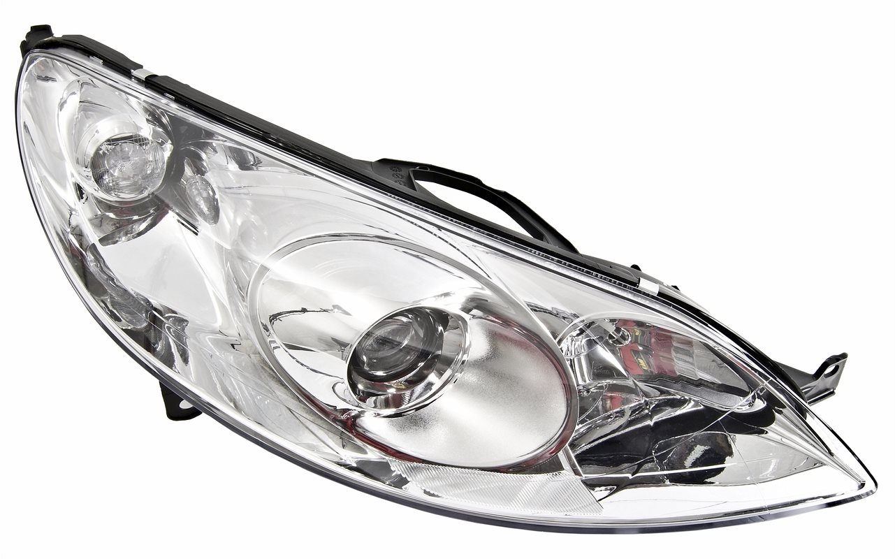 ACI PEUGEOT 407 04-9/08 predné svetlo H7+H1 (el. ovládané + motorček) P