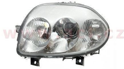 ACI RENAULT CLIO 98-01 predné svetlo HB3+H7 s blikačkou (el. ovládané) L