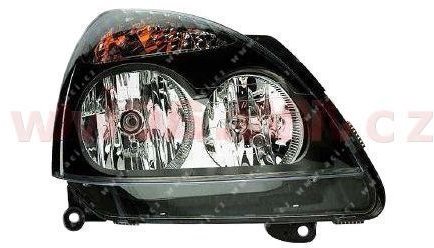 ACI RENAULT CLIO 01- -12/03 predné svetlo H7 + H1 s blikačom (el. ovládané) P