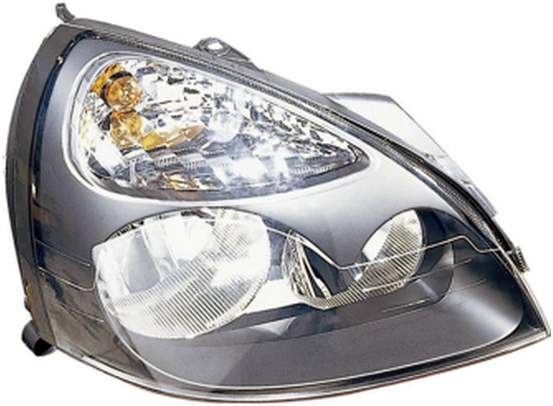 ACI RENAULT CLIO 01-05 1/04- predné svetlo H7 + H1 s blikačom (el. ovládané) P